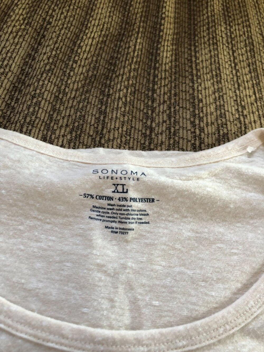LOT of 3 Sonoma & Other XL Womens Knit Tops 21.5-24" Pit to Pit #JS - Picture 10 of 12